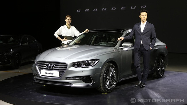 Hyundai Azera thế hệ mới vừa ra mắt đã 